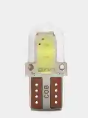 Автолампа светодиодная T10 W5W, 2 COB, габарит, 12 В, свет белый