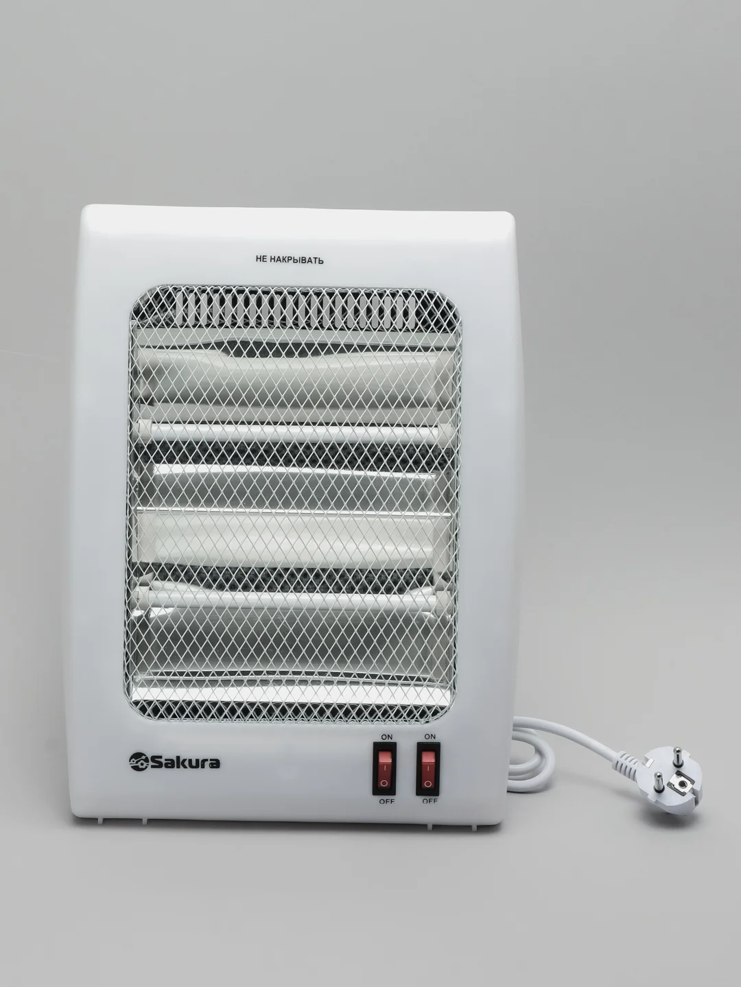 Белый обогреватель инфракрасный Sakura SA-0670W, 900 Вт
