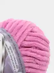 Фуксия пряжа плюшевая Alize Velluto, микрополиэстер, 100 г, 68 м