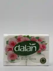 Натуральное мыло с ароматом роз Dalan, 600 г, 4 штуки по 150 г