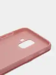 Бежевый чехол Samsung Galaxy A6 2018 силиконовый