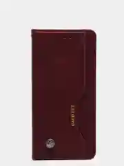 Багровый чехол-книжка для Honor 9X mobios