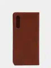 Коричневый чехол-книжка для Honor 9X mobios