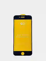 Черный защитное стекло 9D для iPhone 6, 6s, 6 Plus на полный экран