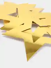 Золотой гирлянда растяжка звезды