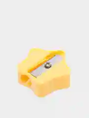 Желтый точилка для карандашей Звезда