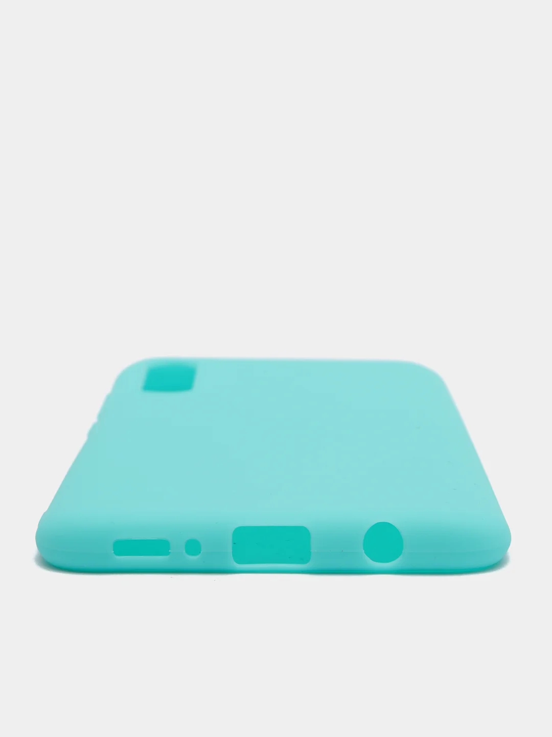 Бирюзовый чехол силиконовый Samsung Galaxy A50, A30s, A50s