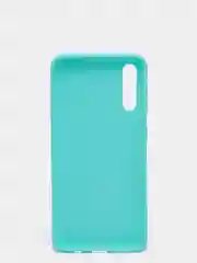Бирюзовый чехол силиконовый Samsung Galaxy A50, A30s, A50s