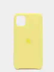 Желтый чехлы на iPhone 11, 12, 12 Pro Silicone