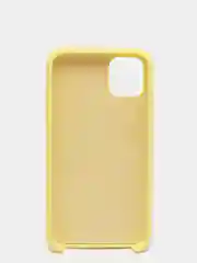 Желтый чехлы на iPhone 11, 12, 12 Pro Silicone