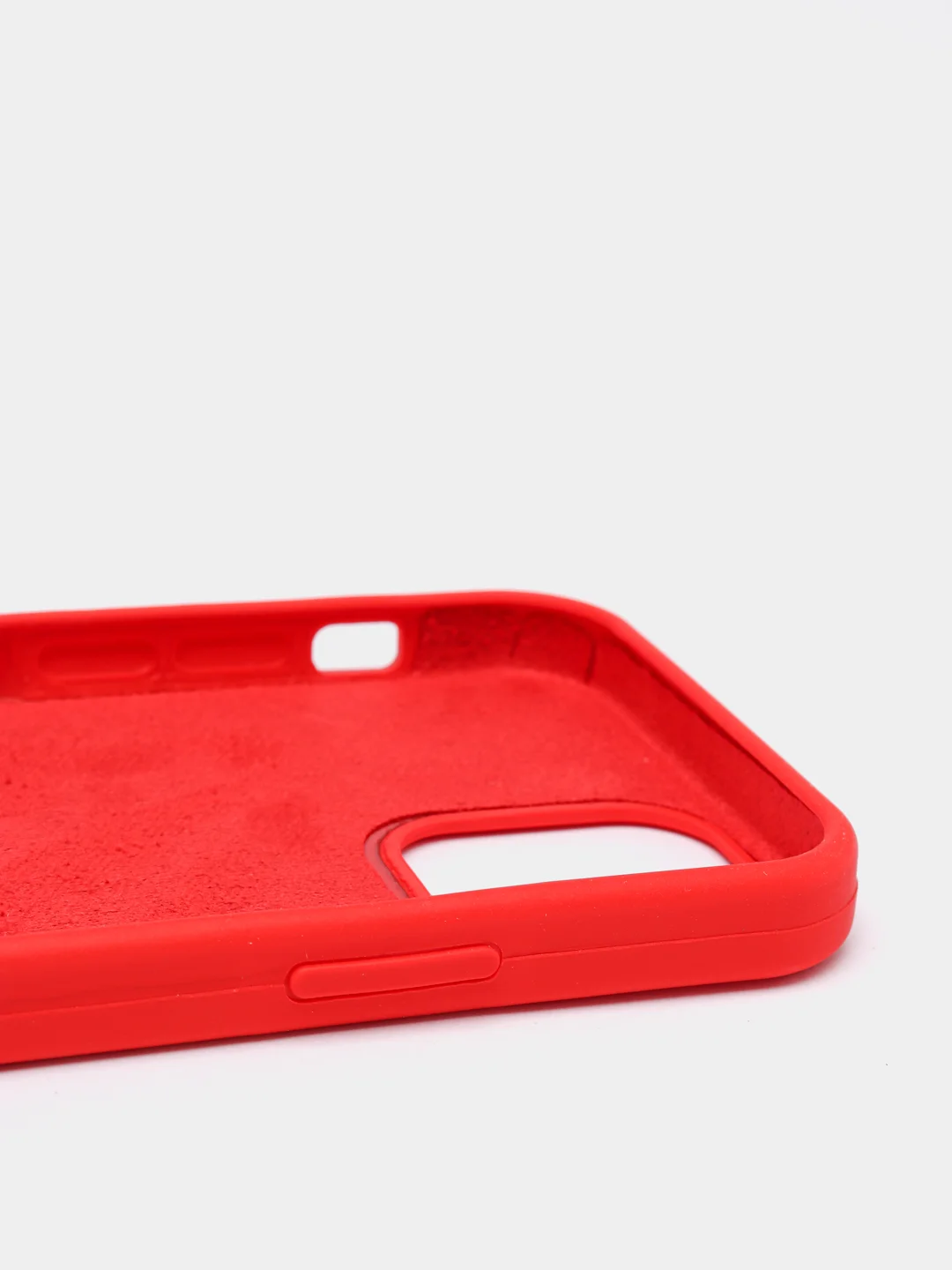 Красный чехлы на iPhone 11, 12, 12 Pro Silicone