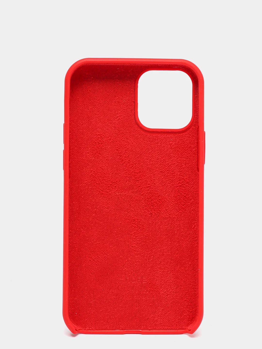 Красный чехлы на iPhone 11, 12, 12 Pro Silicone