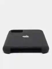 Черный чехлы на iPhone 11, 12, 12 Pro Silicone