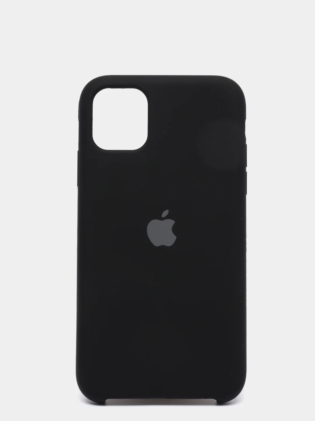 Черный чехлы на iPhone 11, 12, 12 Pro Silicone