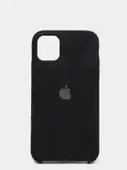 Черный чехлы на iPhone 11, 12, 12 Pro Silicone