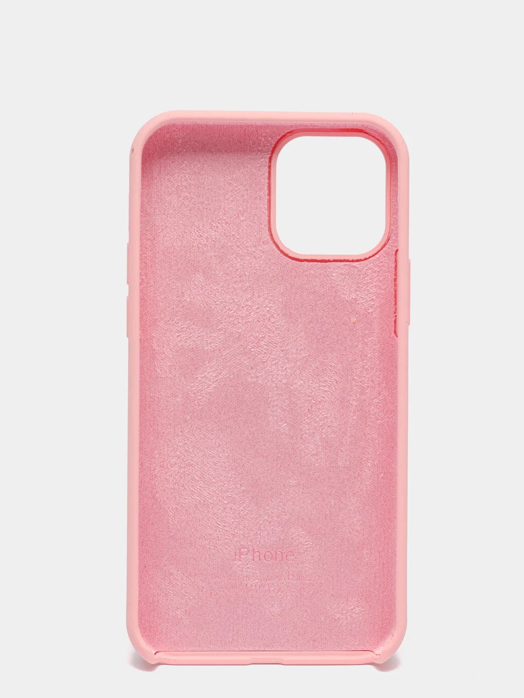 Пудровый чехлы на iPhone 11, 12, 12 Pro Silicone