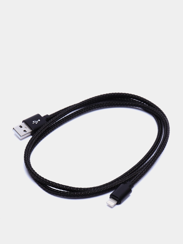 Кабель Energy ET-02, USB 2.0 - Lightning, 2A, 1м