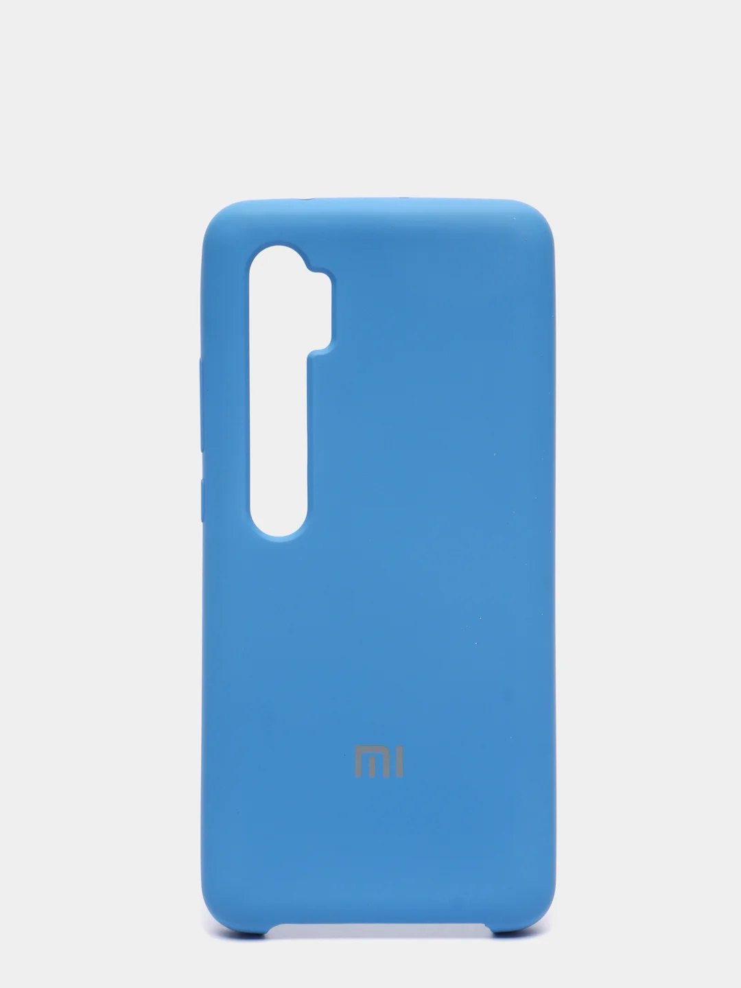 Синий чехол силиконовый Silicone Cover Case для Xiaomi Mi CC9 Pro, Note 10