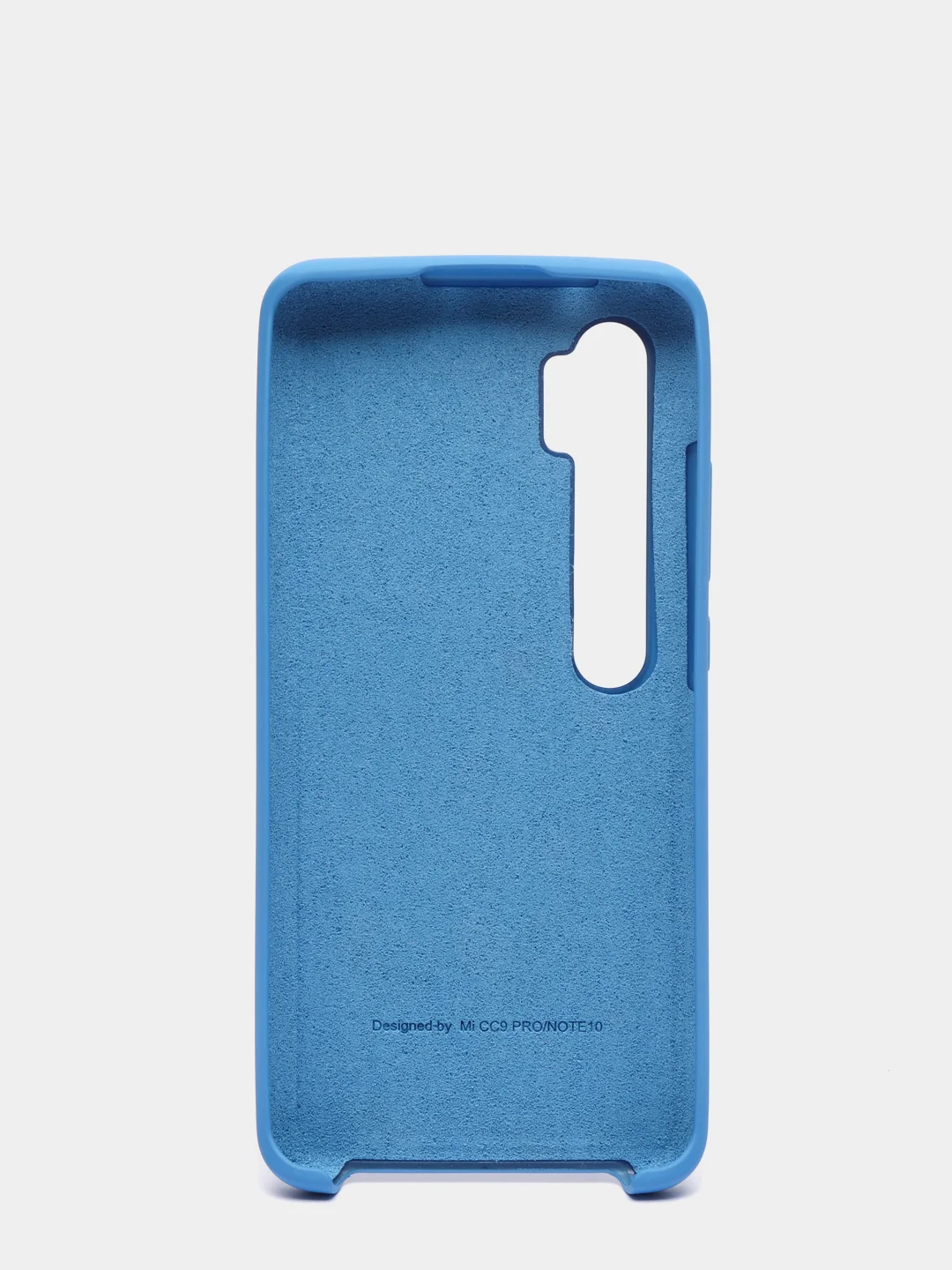Синий чехол силиконовый Silicone Cover Case для Xiaomi Mi CC9 Pro, Note 10