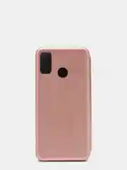 Розовый чехол книжка Huawei Honor 9X Lite, Хуавей Хонор 9Х Лайт