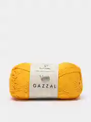 Светло-оранжевый пряжа Gazzal Giza 100% Мерсеризованный хлопок 50г 125м