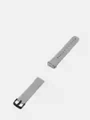 Серый силиконовый ремешок для Xiaomi Amazfit Bip / GTR 42 мм / GTS / Samsung Gear S2 / 20 мм