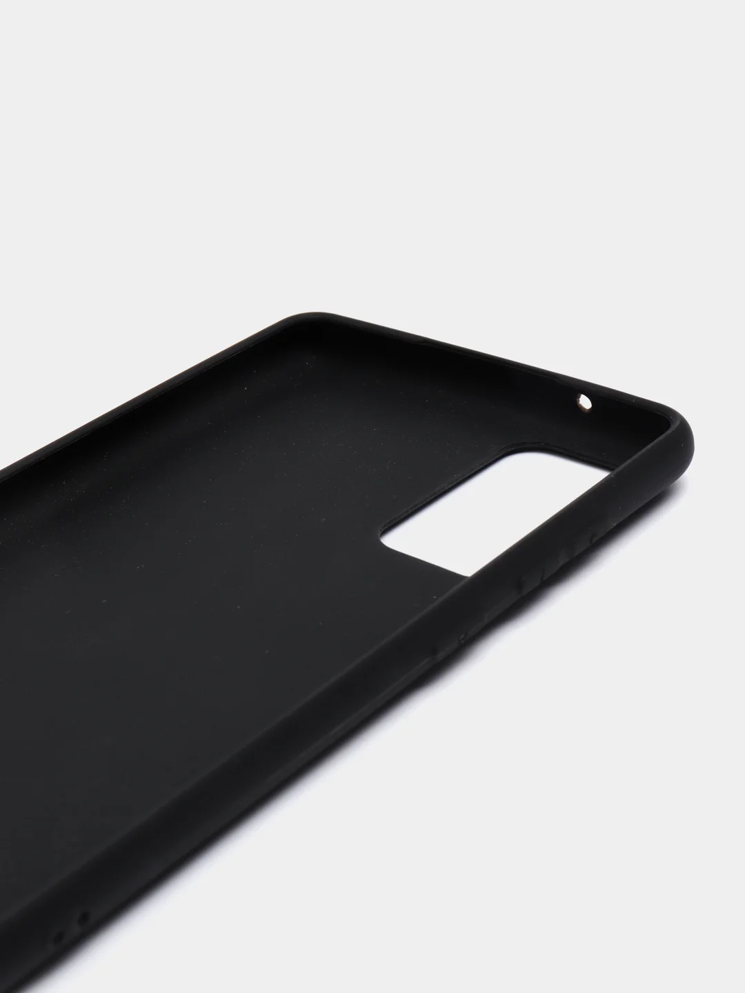 Черный чехол Samsung Galaxy S20 FE (S20FE, Fan Edition) силиконовый (Самсунг Галакси С20 ФЕ)