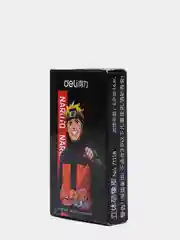 Фиолетовый ластик в форме персонажей из аниме "Naruto"