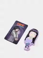 Фиолетовый ластик в форме персонажей из аниме "Naruto"