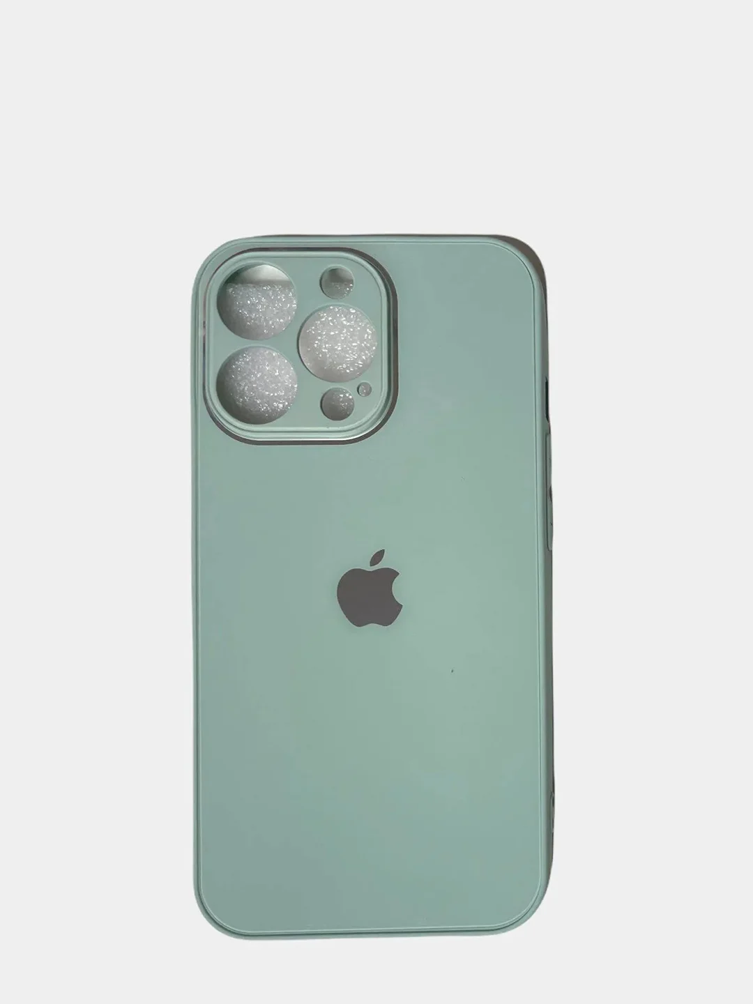 Бирюзовый глянцевый чехол для iPhone 13/13Pro/13ProMax