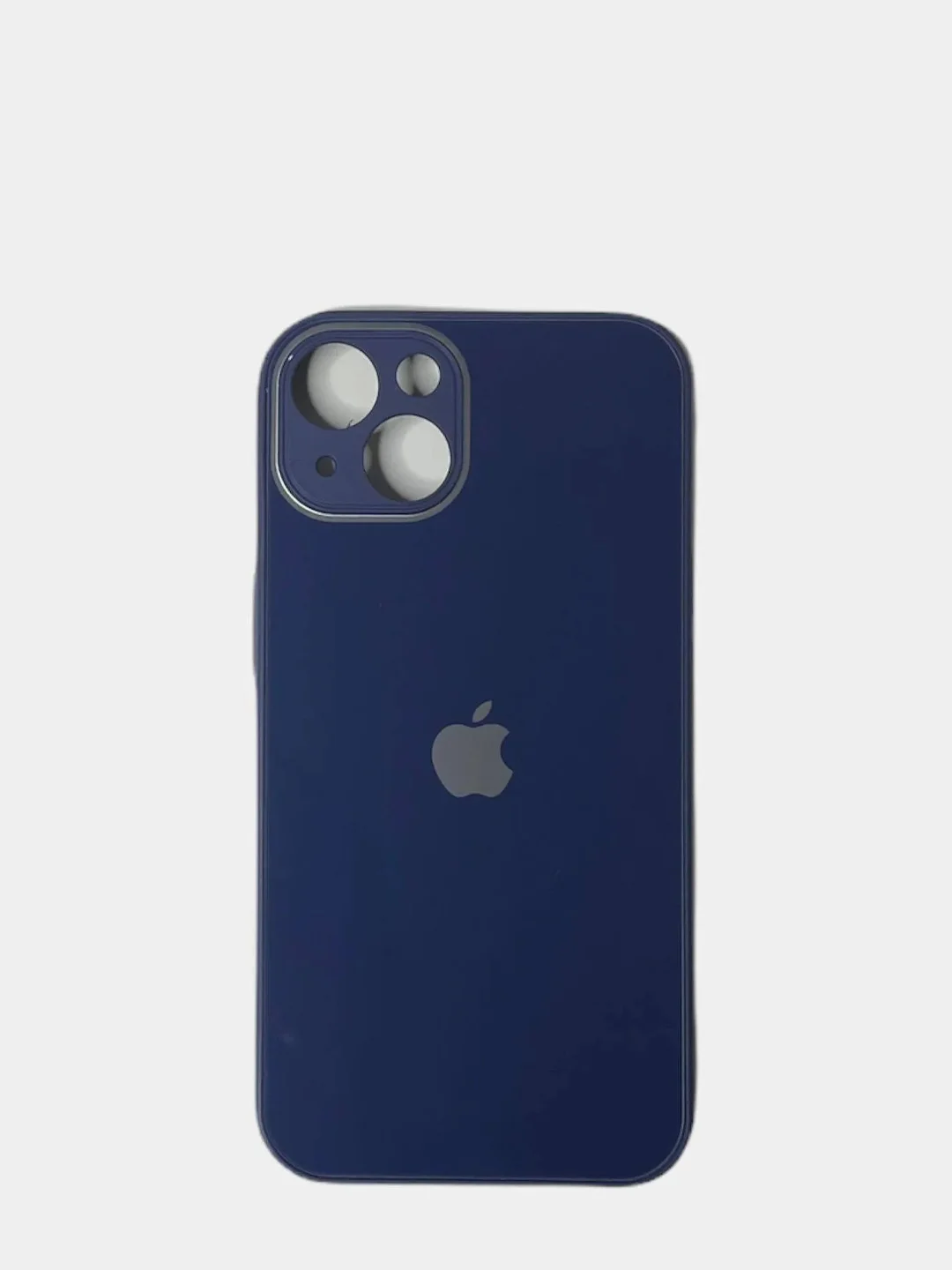 Темно-синий глянцевый чехол для iPhone 13/13Pro/13ProMax