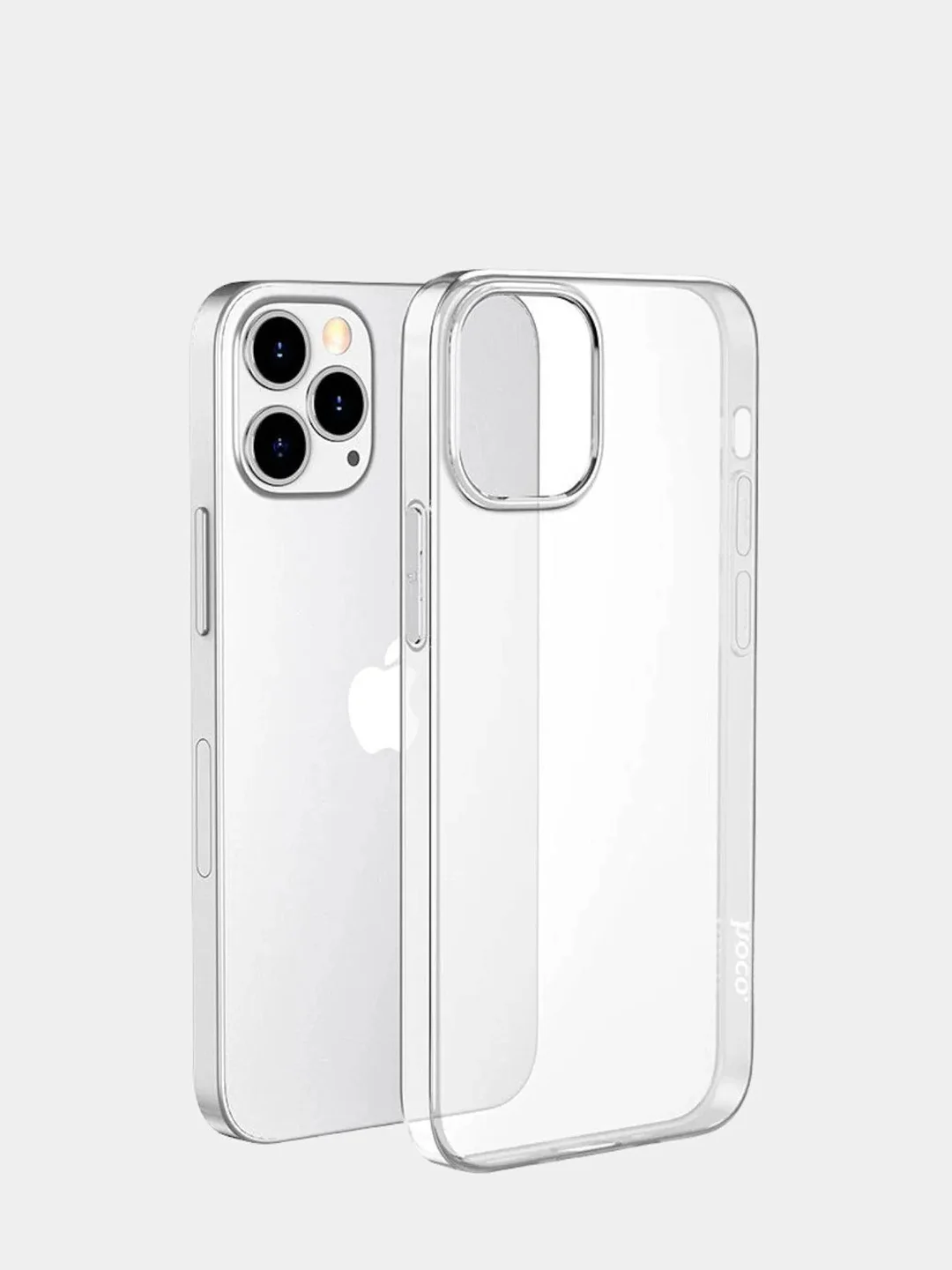 Прозрачный прозрачный силиконовый чехол для iPhone 11, 12, 12Pro, 12ProMax, 13, 13Pro, 13ProMax