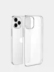 Прозрачный прозрачный силиконовый чехол для iPhone 11, 12, 12Pro, 12ProMax, 13, 13Pro, 13ProMax