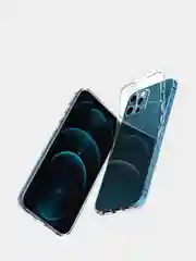 Прозрачный прозрачный силиконовый чехол для iPhone 11, 12, 12Pro, 12ProMax, 13, 13Pro, 13ProMax