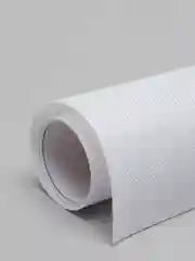 Белый абстрактный интерьерный постер на холсте