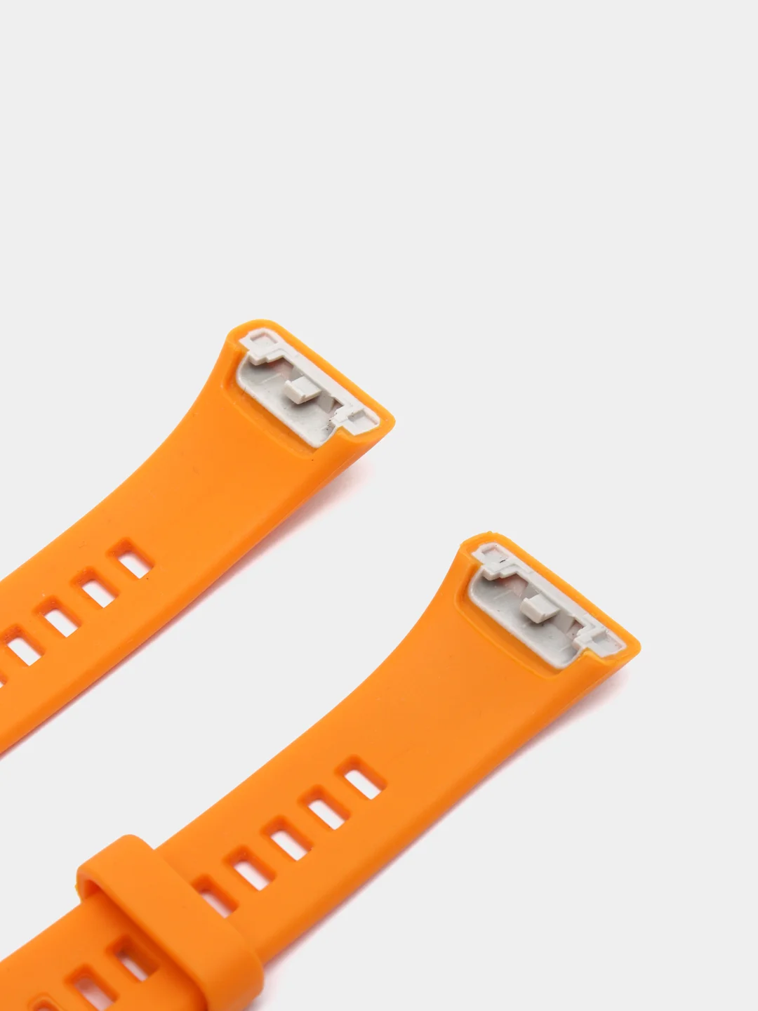 Светло-оранжевый спортивный силиконовый ремешок для Huawei Honor Band 6