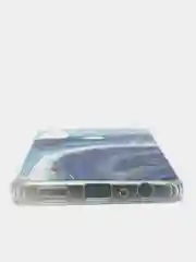 Синий чехол Huawei Honor 9X Lite, Honor 8X, Хонор 8Х, силиконовый с мраморным рисунком