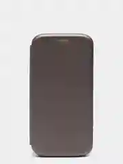 Серебряный чехол-книжка Huawei Honor 10 (Хуавей Хонор 10)