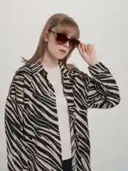Белый женские солнцезащитные очки