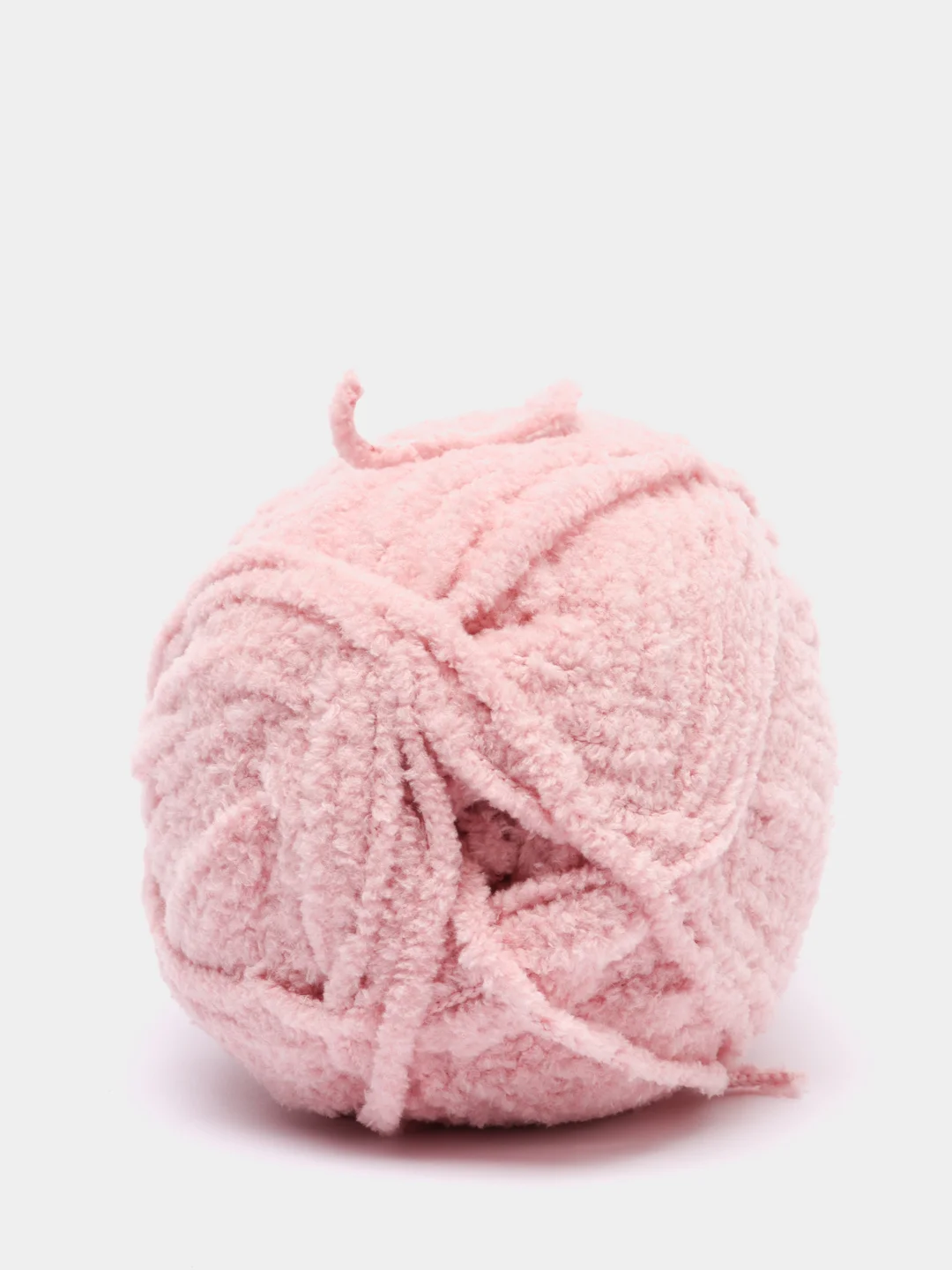 Пудровый пряжа плюшевая Alize Softy Plus, микрополиэстер, 100 г, 120 м