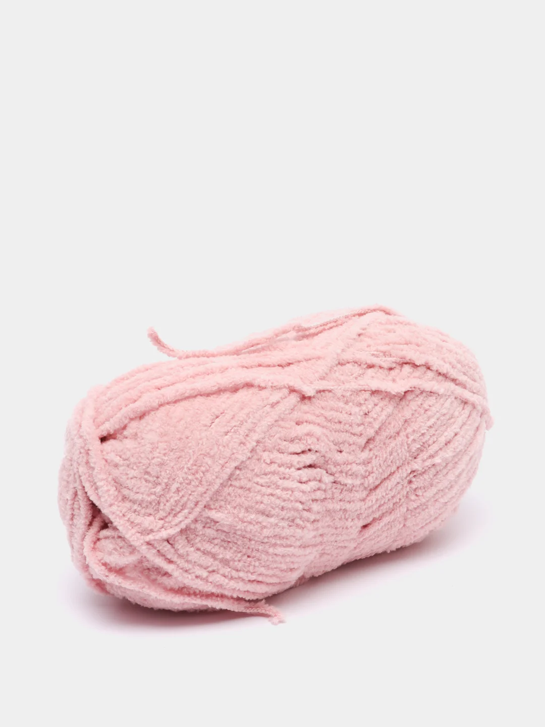 Пудровый пряжа плюшевая Alize Softy Plus, микрополиэстер, 100 г, 120 м