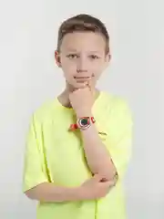Красный подростковые электронные часы