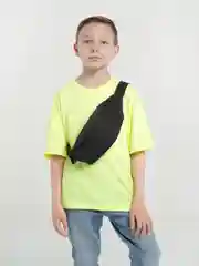 Черный поясная сумка-бананка