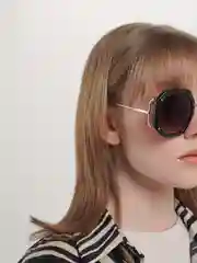 Черный очки солнцезащитные женские
