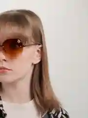 Коричневый женские солнцезащитные очки UV400
