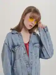 Желтый очки солнцезащитные, 3 цвета