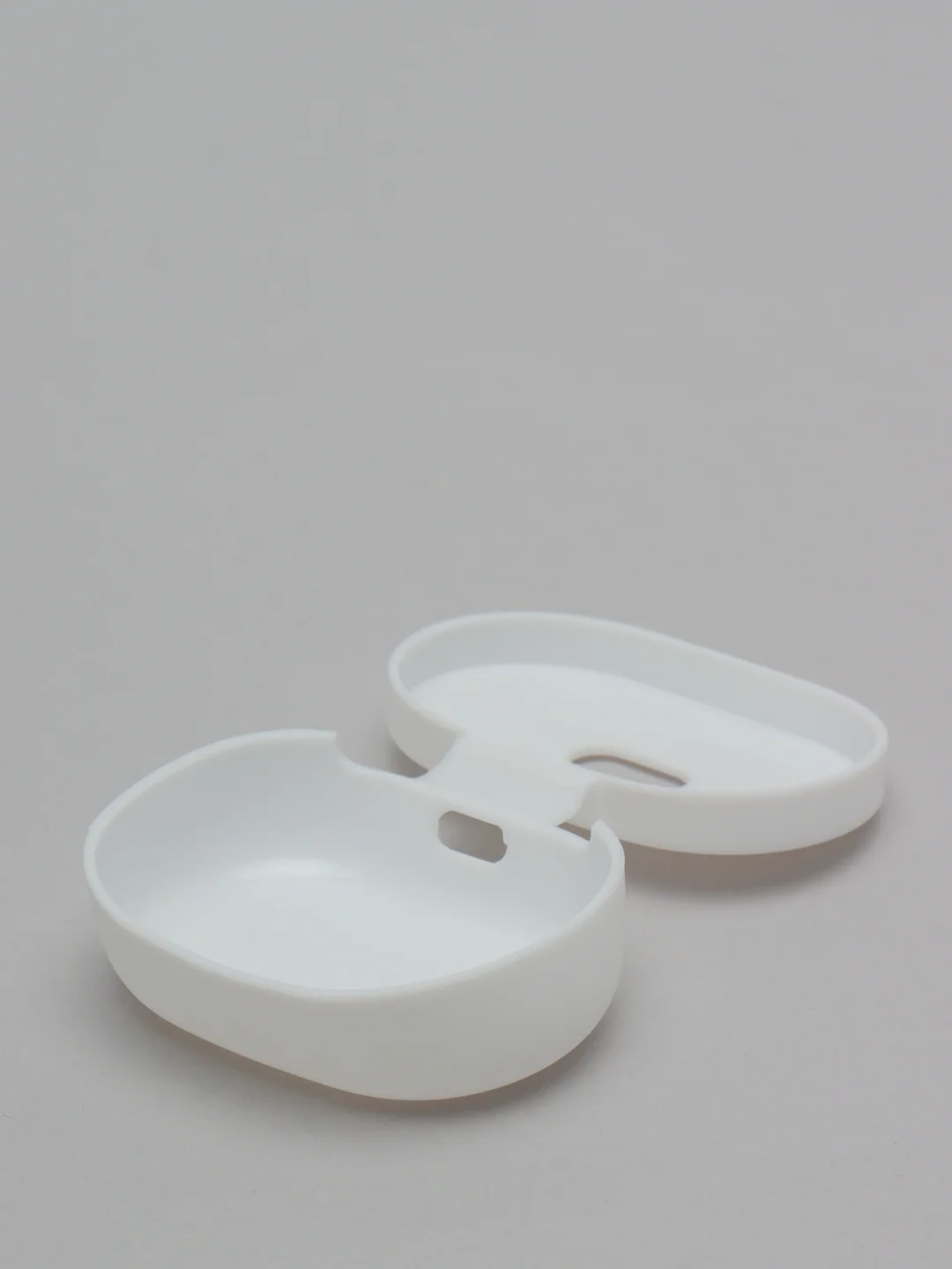 Белый чехол для наушников Xiaomi Redmi Airdots / Airdots S / Airdots 2, силиконовый чехол