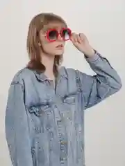 Красный очки солнцезащитные женские