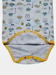 Желтый детское боди для мальчика