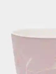 Розовый горшок кашпо для цветов Бабочка 3D эффект